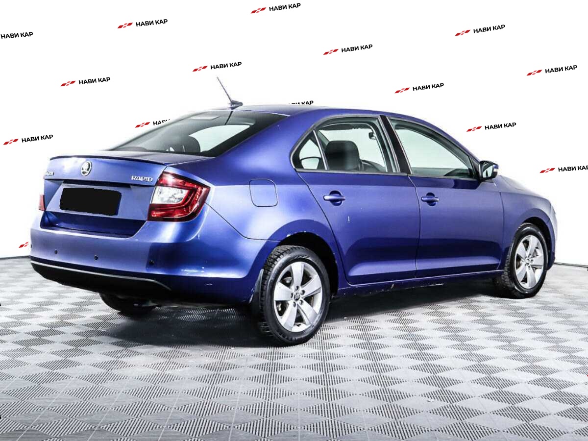 Skoda Rapid с пробегом — 2017 год. Фото: #4
