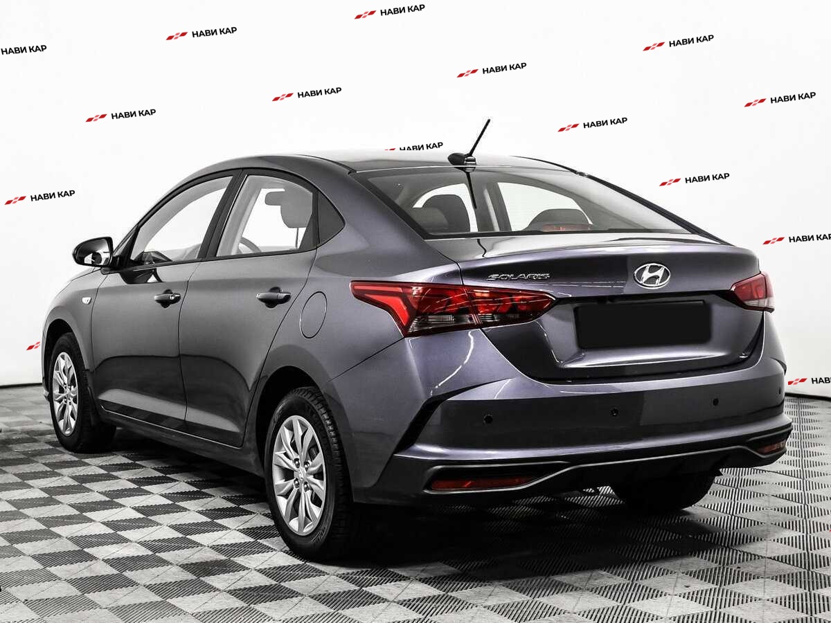 Hyundai Solaris с пробегом — 2021 год. Фото: #6