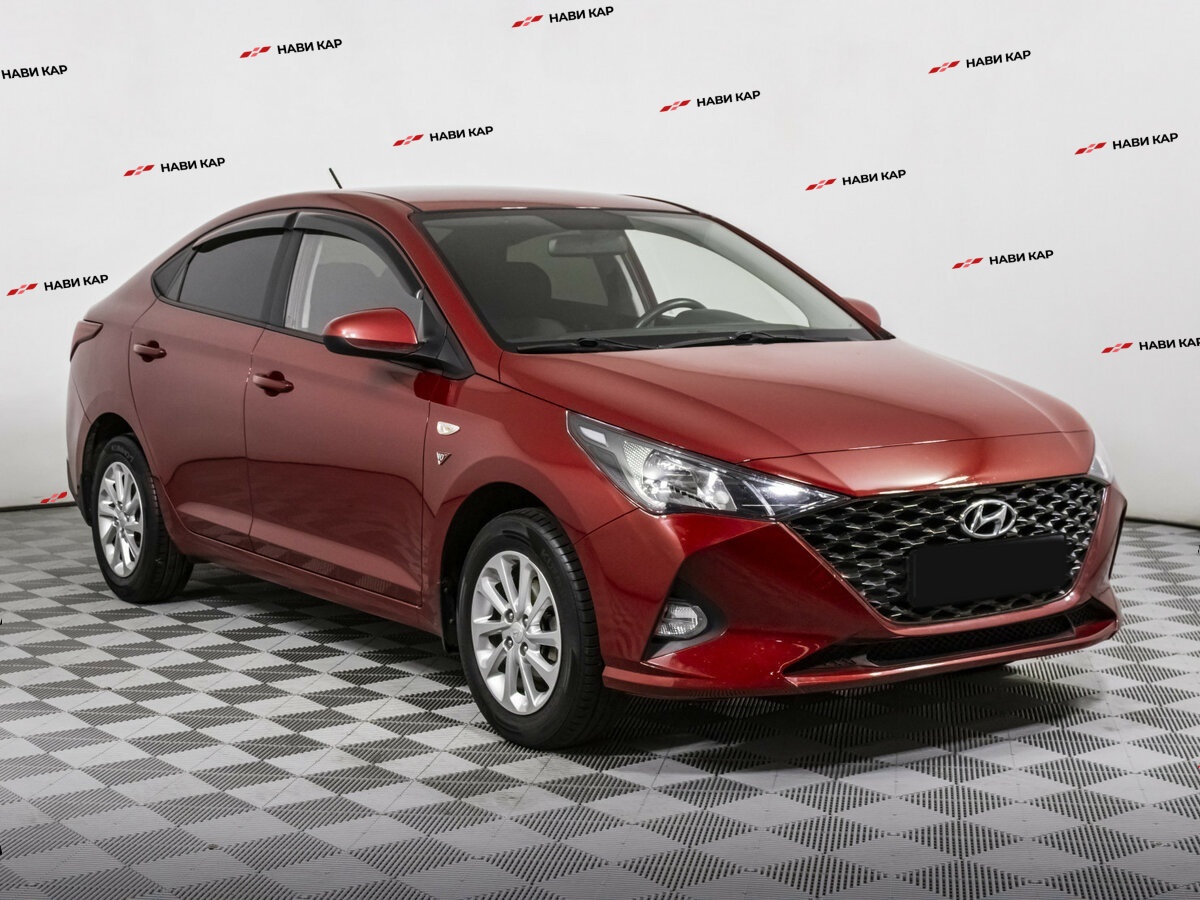 Hyundai Solaris с пробегом — 2021 год. Фото: #2