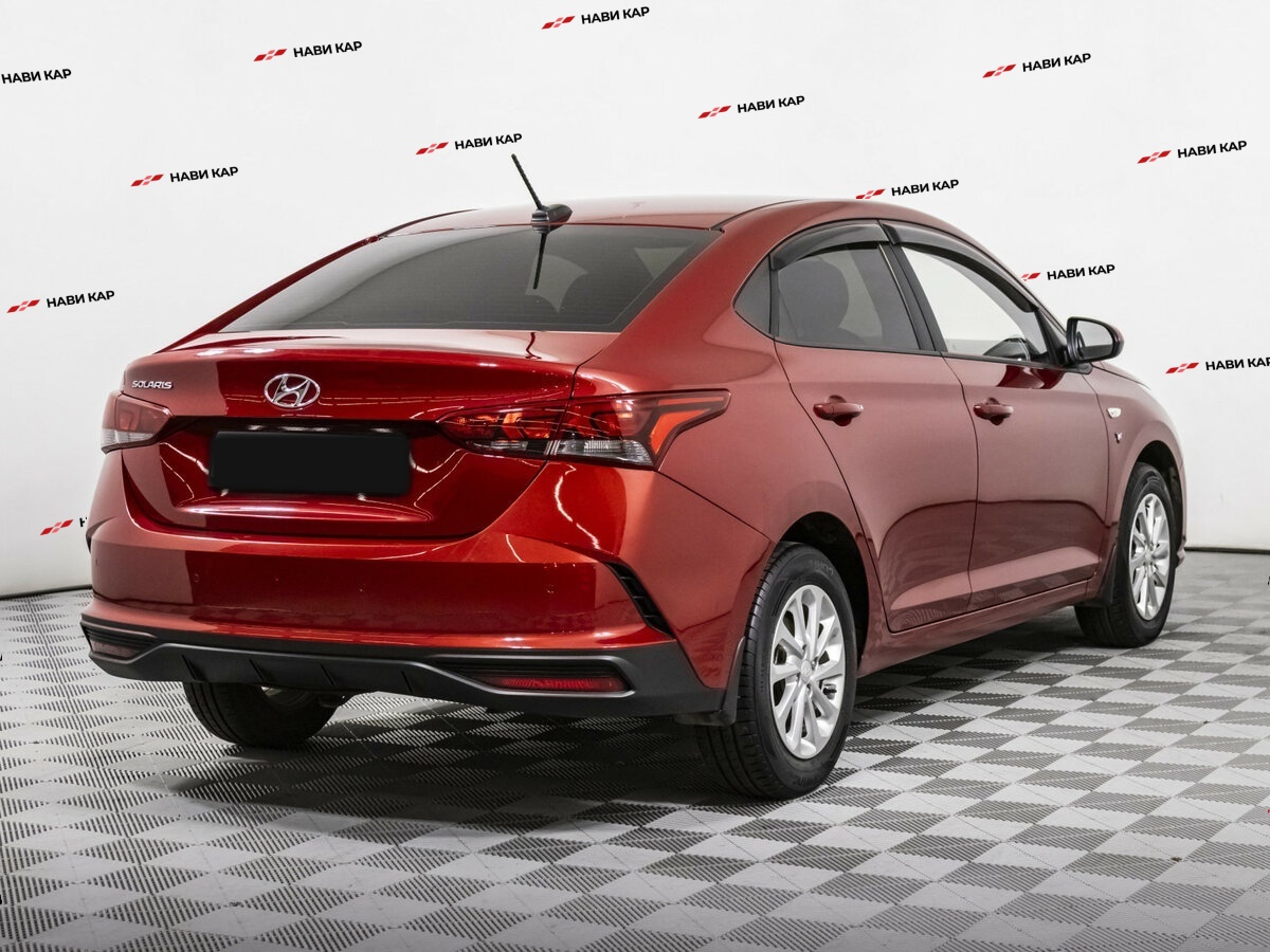 Hyundai Solaris с пробегом — 2021 год. Фото: #4