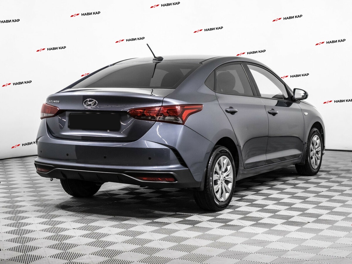 Hyundai Solaris с пробегом — 2021 год. Фото: #4