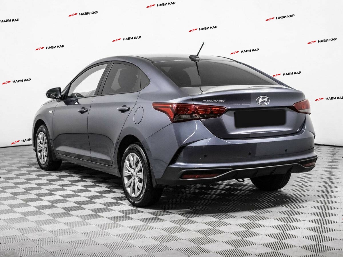 Hyundai Solaris с пробегом — 2021 год. Фото: #6