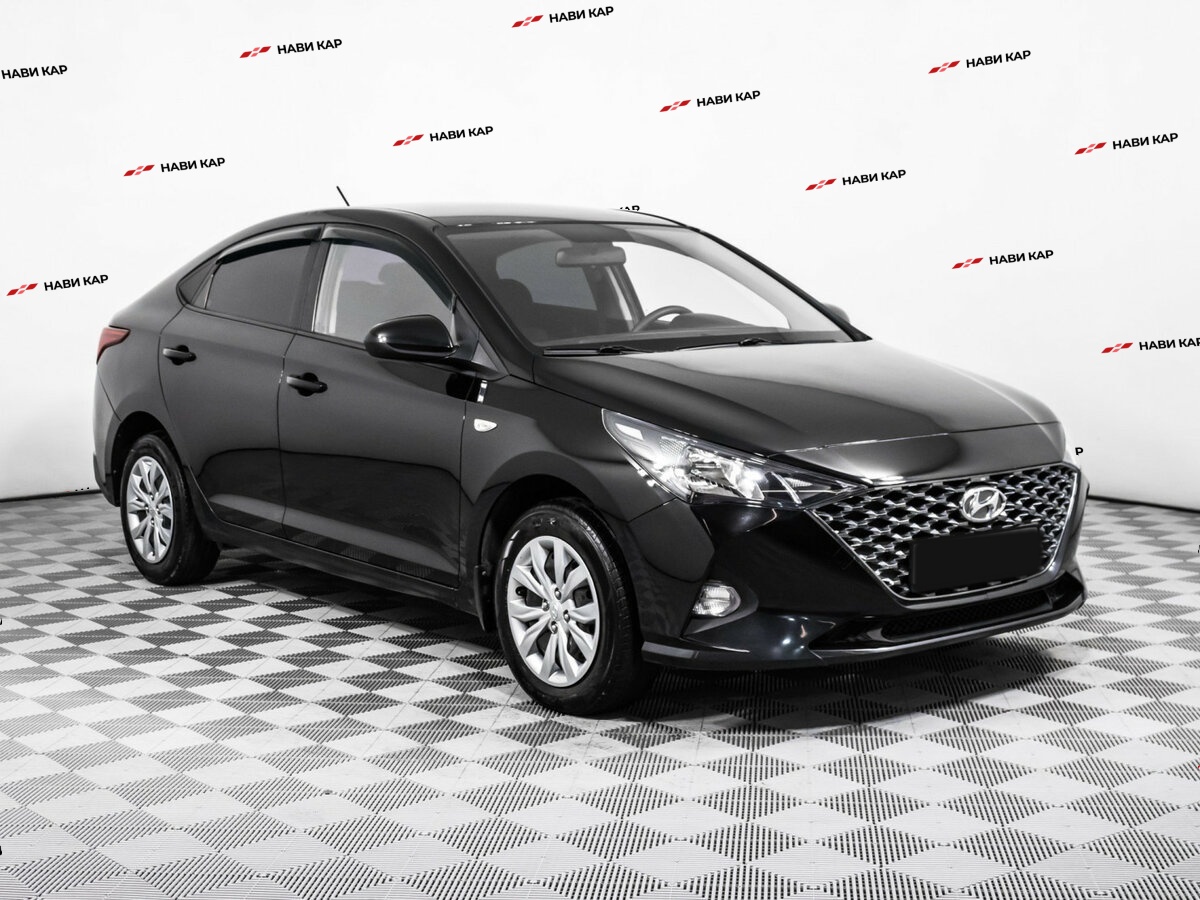 Hyundai Solaris с пробегом — 2021 год. Фото: #2