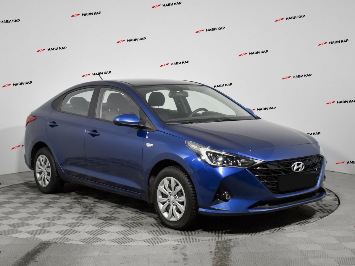 Hyundai Solaris с пробегом — 2022 год. Фото: #2