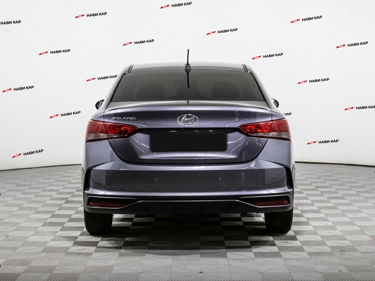 Hyundai Solaris с пробегом — 2021 год. Фото: #4