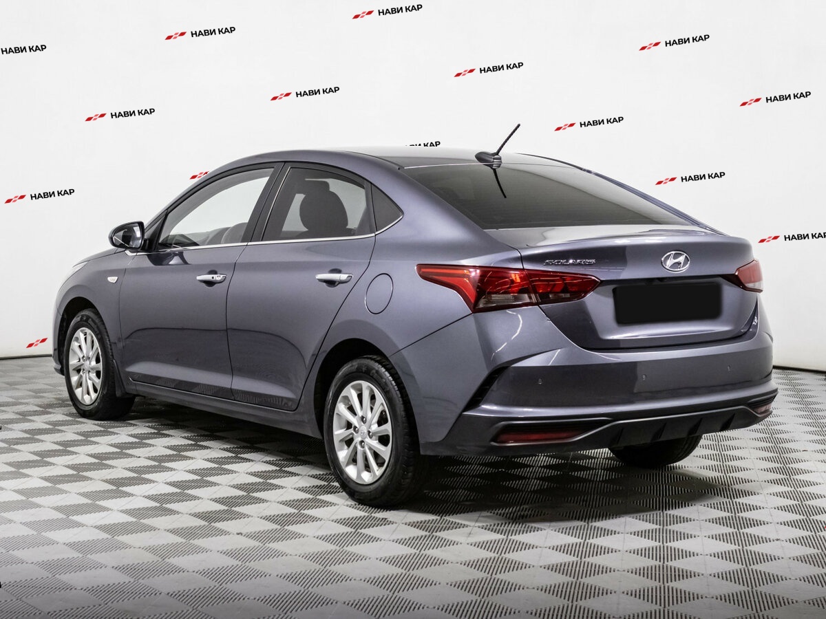 Hyundai Solaris с пробегом — 2021 год. Фото: #5