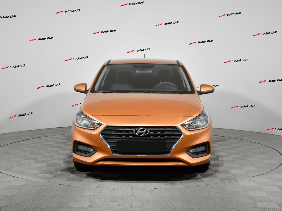 Hyundai Solaris с пробегом — 2017 год. Фото: #1