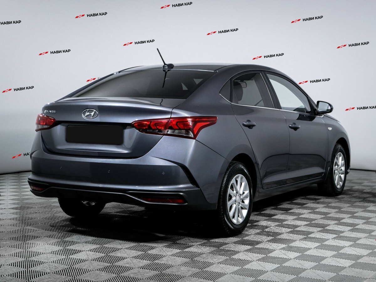 Hyundai Solaris с пробегом — 2021 год. Фото: #3