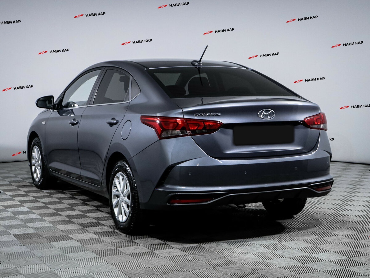 Hyundai Solaris с пробегом — 2021 год. Фото: #5